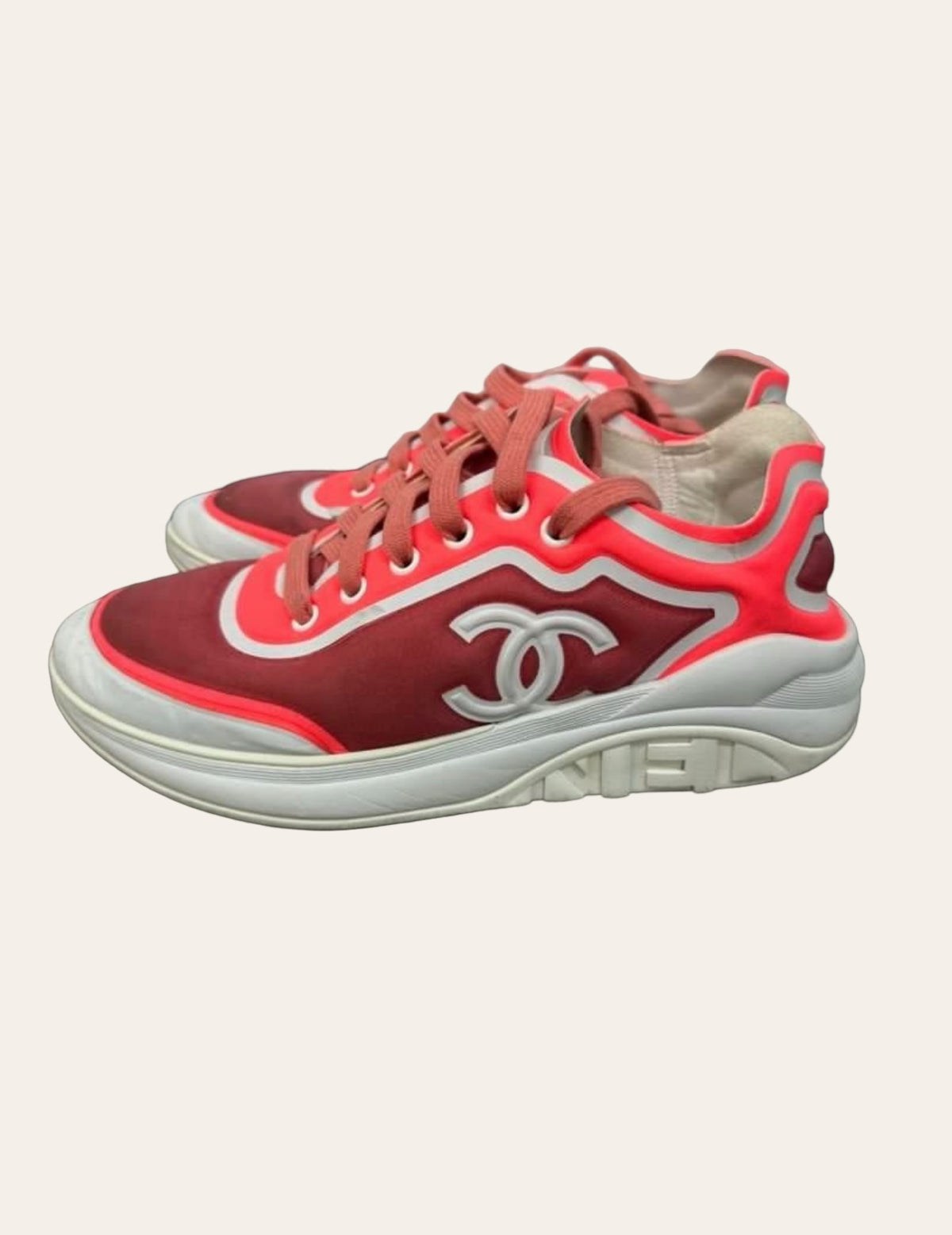 Chanel Mesh Sneaker SZ 37.5, photo 4